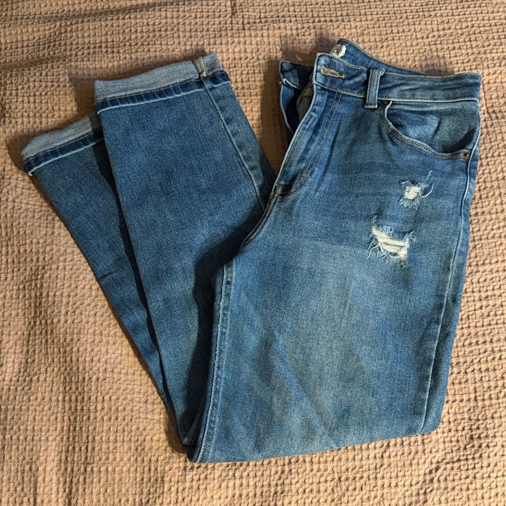 Straight Leg Jeans